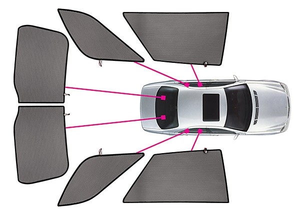 Privacy Shades BMW 3 serie cabrio 2007-